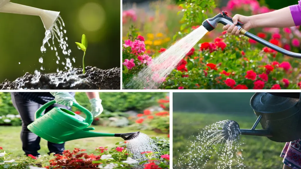 How to Water Patio and Backyard Plants Properly