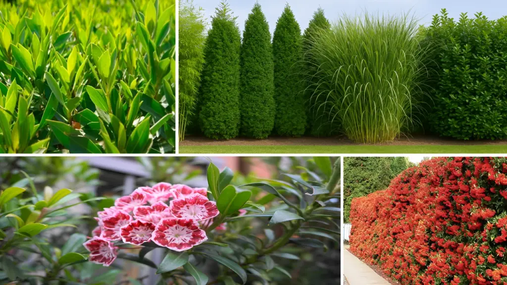 7 Privacy Plants That Grow Fast